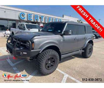 2022 Ford Bronco is a Grey 2022 Ford Bronco Car for Sale in Georgetown TX