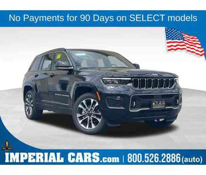2024 Jeep Grand Cherokee Overland is a Black 2024 Jeep grand cherokee Overland Car for Sale in Mendon MA