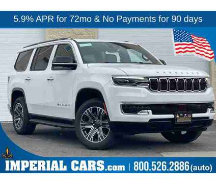 2024 Jeep Wagoneer is a White 2024 Jeep Wagoneer Car for Sale in Mendon MA