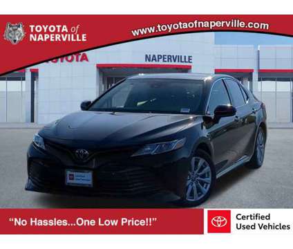 2018 Toyota Camry LE is a Black 2018 Toyota Camry LE Sedan in Naperville IL
