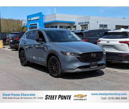 2023 Mazda CX-5 2.5 S Carbon Edition is a Grey 2023 Mazda CX-5 Car for Sale in Herkimer NY