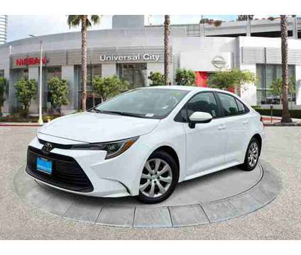 2023 Toyota Corolla LE is a White 2023 Toyota Corolla LE Car for Sale in Los Angeles CA