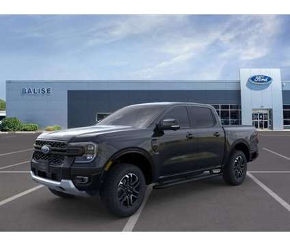 2024 Ford Ranger LARIAT is a Black 2024 Ford Ranger Car for Sale in Hyannis MA