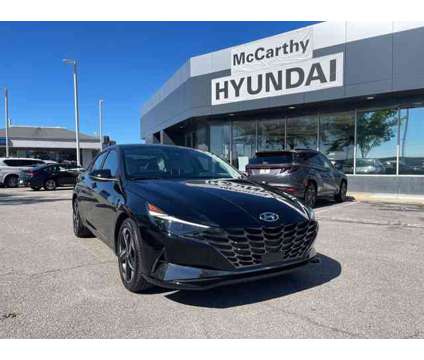 2023 Hyundai Elantra Limited is a Black 2023 Hyundai Elantra Limited Car for Sale in Olathe KS