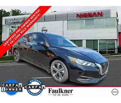 2020 Nissan Sentra SV is a Black 2020 Nissan Sentra SV Car for Sale in Jenkintown PA