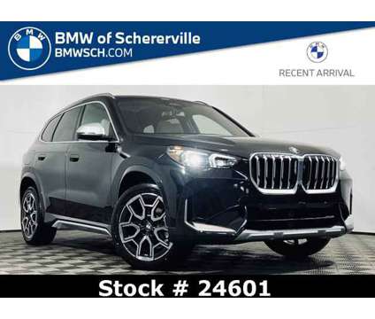 2024 BMW X1 xDrive28i is a Black 2024 BMW X1 xDrive 28i Car for Sale in Schererville IN