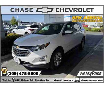 2021 Chevrolet Equinox LT is a White 2021 Chevrolet Equinox LT Car for Sale in Stockton CA