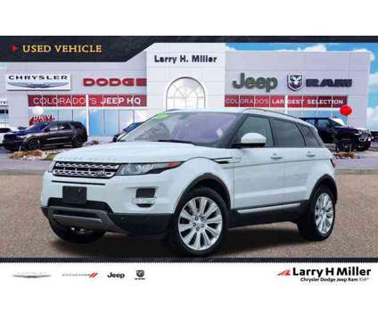 2015 Land Rover Range Rover Evoque Prestige is a 2015 Land Rover Range Rover Evoque PRESTIGE Car for Sale in Denver CO