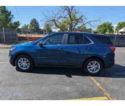 2021 Chevrolet Equinox LT is a Blue 2021 Chevrolet Equinox LT Car for Sale in Aurora CO
