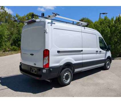 2024 Ford Transit Cargo Van Base Rear-Wheel Drive Medium Roof Van 148 in. WB is a White 2024 Ford Transit Van in Estero FL