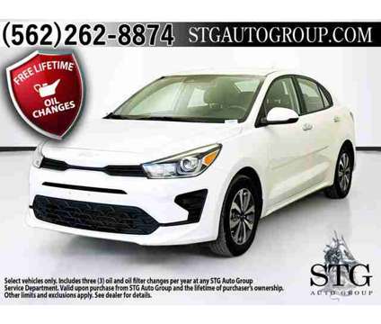 2023 Kia Rio S is a White 2023 Kia Rio S Sedan in Montclair CA