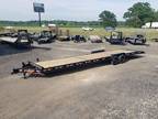 2024 Down 2 Earth 36 2 Car Hauler I beam Wood Deck trailer 7x36