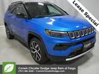 2024 Jeep Compass Blue, 12 miles