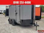 2024 Cargo Craft Cargo Craft EV-7122 7X12 MATTE GRAY TANDEM AXLE