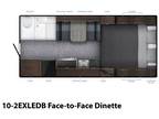 2022 Northern Lite Limited Edition 10-2EXLEDB Face-to-Face Dinette 10ft