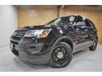 2018 Ford Explorer Police AWD Red/Blue Lightbar and LED Lights, Console