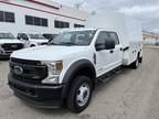 2021 Ford F-550 White, 17K miles