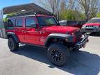 2011 Jeep Wrangler Unlimited Red, 79K miles