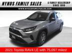 2021 Toyota RAV4 Silver, 75K miles