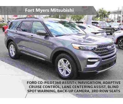 2021 Ford Explorer XLT is a Grey 2021 Ford Explorer XLT SUV in Fort Myers FL