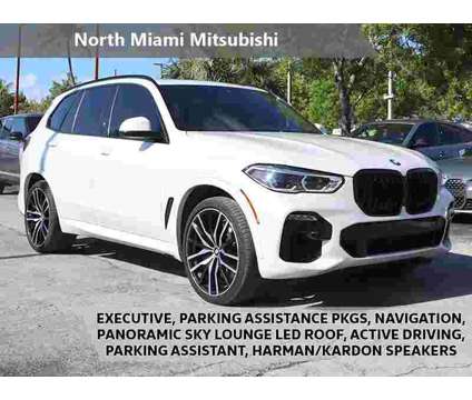 2021 BMW X5 M50i is a White 2021 BMW X5 3.0si SUV in Miami FL