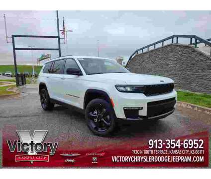 2024 Jeep Grand Cherokee L Limited is a White 2024 Jeep grand cherokee Limited SUV in Kansas City KS