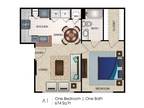 Waters at Elm Creek - A1 One Bedroom, One Bath