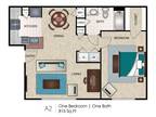Waters at Elm Creek - A2 One Bedroom, One Bath