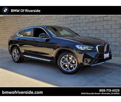 2023 BMW X4 xDrive30i is a Black 2023 BMW X4 xDrive30i SUV in Riverside CA