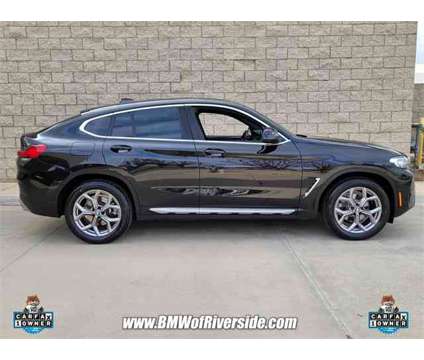2023 BMW X4 xDrive30i is a Black 2023 BMW X4 xDrive30i SUV in Riverside CA