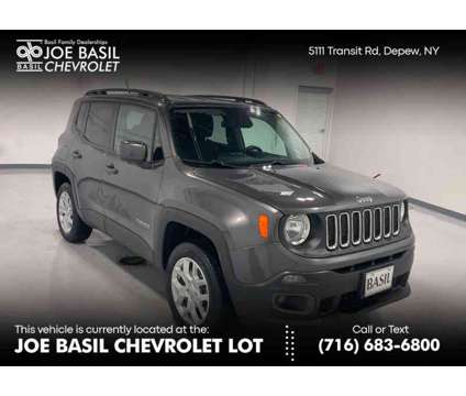 2016 Jeep Renegade Latitude is a Grey 2016 Jeep Renegade Latitude SUV in Depew NY