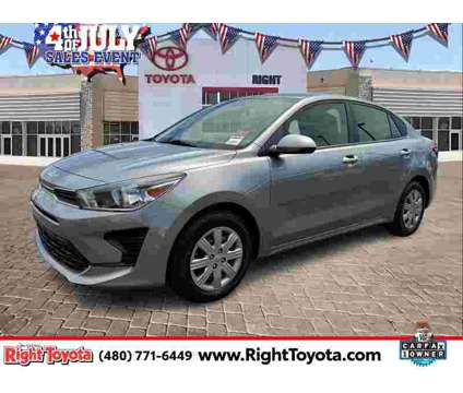 2022 Kia Rio S is a Grey 2022 Kia Rio S Sedan in Scottsdale AZ