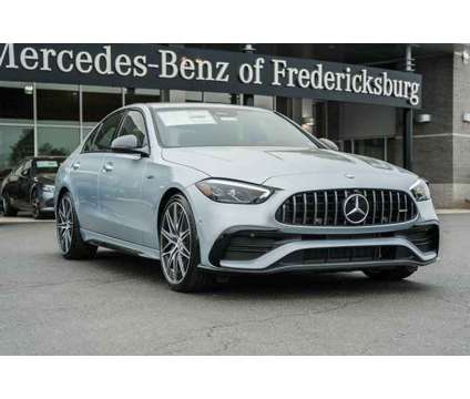 2024 Mercedes-Benz C-Class C 43 AMG 4MATIC is a Silver 2024 Mercedes-Benz C Class C43 AMG Sedan in Fredericksburg VA