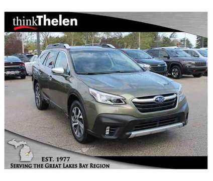 2021 Subaru Outback Touring XT is a Green 2021 Subaru Outback 2.5i SUV in Bay City MI