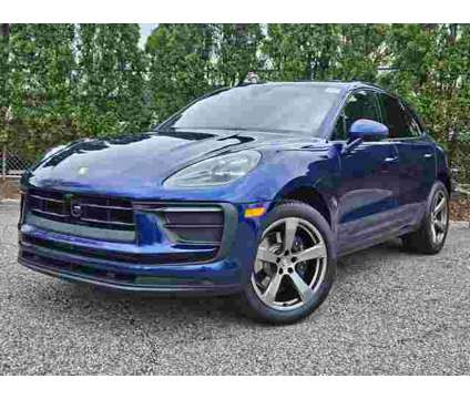 2024 Porsche Macan is a Blue 2024 Porsche Macan SUV in Larchmont NY