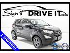 2019 Ford EcoSport S - 1 OWNER! BACKUP CAM! BLUETOOTH! + MORE!