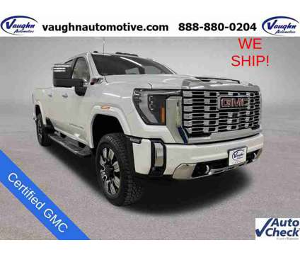 2024 GMC Sierra 3500HD Denali is a White 2024 GMC Sierra 3500 Denali Truck in Ottumwa IA