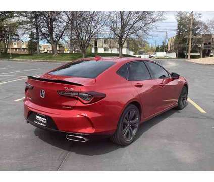 2021 Acura TLX A-Spec Package SH-AWD is a Red 2021 Acura TLX A-Spec Sedan in Salt Lake City UT