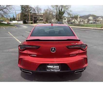 2021 Acura TLX A-Spec Package SH-AWD is a Red 2021 Acura TLX A-Spec Sedan in Salt Lake City UT