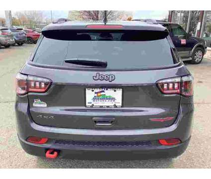 2024 Jeep Compass Trailhawk is a Grey 2024 Jeep Compass Trailhawk SUV in Steamboat Springs CO