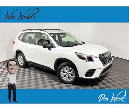 2022 Subaru Forester Base is a White 2022 Subaru Forester 2.5i SUV in Athens OH
