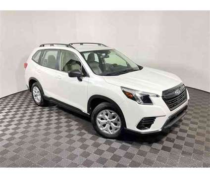 2022 Subaru Forester Base is a White 2022 Subaru Forester 2.5i SUV in Athens OH