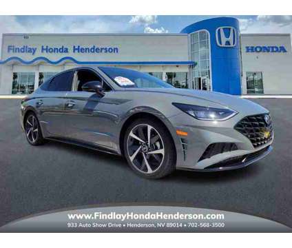 2021 Hyundai Sonata SEL Plus is a Grey 2021 Hyundai Sonata SE Sedan in Henderson NV