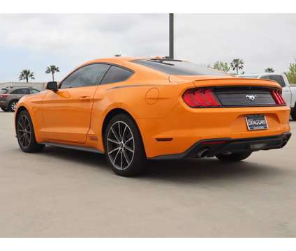 2018 Ford Mustang 6 SPEED EcoBoost is a Orange 2018 Ford Mustang EcoBoost Coupe in Oxnard CA