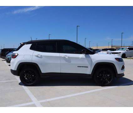 2024 Jeep Compass Latitude 4x4 is a White 2024 Jeep Compass Latitude SUV in Friendswood TX