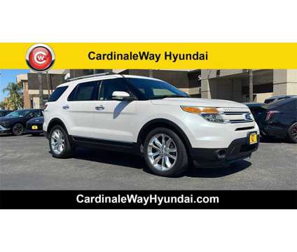 2013 Ford Explorer Limited is a Silver, White 2013 Ford Explorer Limited SUV in Corona CA