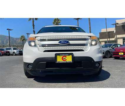 2013 Ford Explorer Limited is a Silver, White 2013 Ford Explorer Limited SUV in Corona CA