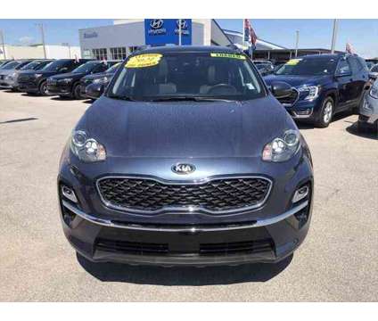 2021 Kia Sportage EX is a Blue 2021 Kia Sportage EX Truck in Evansville IN