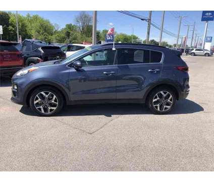 2021 Kia Sportage EX is a Blue 2021 Kia Sportage EX Truck in Evansville IN