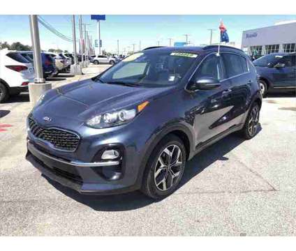 2021 Kia Sportage EX is a Blue 2021 Kia Sportage EX Truck in Evansville IN